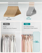 SONGMICS Slim Velvet Hangers, Non-Slip Clothes Hangers - Image 5