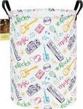 HUNRUNG Laundry Hamper, Large Canvas Fabric Lightweight Storage Basket Toy by HUNRUNG