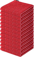 Homaxy 100% Cotton Terry Kitchen Dish Cloths, Ultra Soft and Absorbent Dish by Homaxy