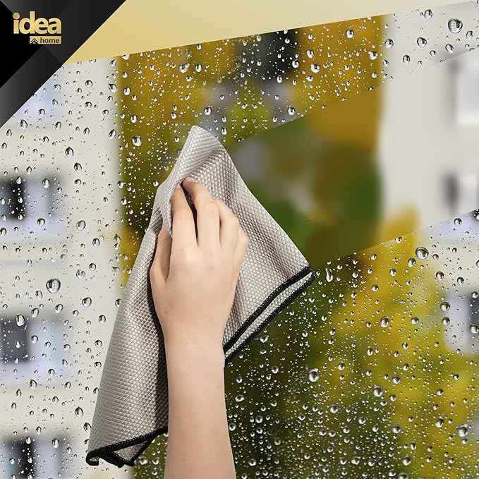 Idea Home Premium Fish Scale Microfiber Cloth – Ultra-Clear, Lint-Free & - Image 5