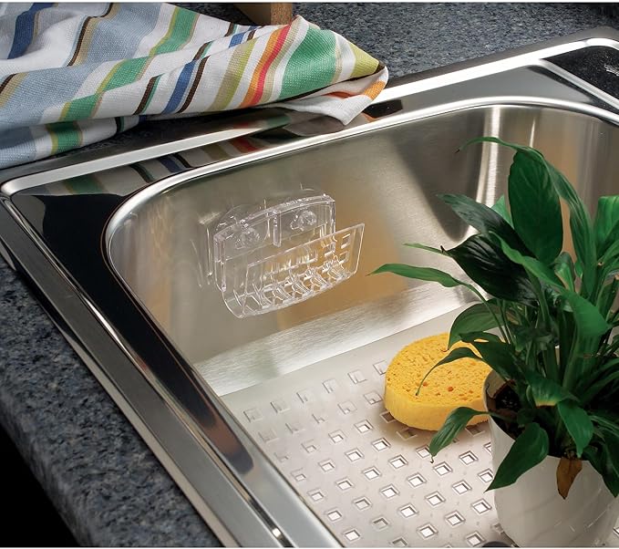 iDesign BPA-Free Plastic Sponge Holder - Image 3
