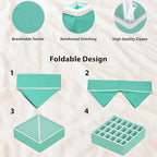 Simple Houseware 4-Pack Drawer Organizer Set - Image 5