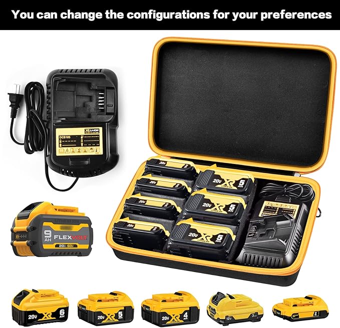 Extra Large Battery Storage Holder Case - Image 2
