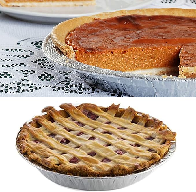 (50 Pack Pie Pans 5 inch, Mini Pie Tins HEAVY-DUTY Disposable Aluminum Foil Tart - Image 7