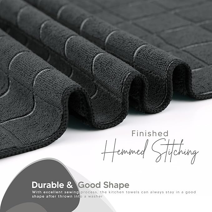 Utopia Towels - Microfiber Kitchen Towels, Super Absorbent 18 x 26 Inches - Image 3