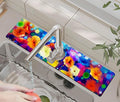 Kitchen Sink Splash Guard Faucet Mat -1 PC Super Absorbent Fast Drying Mat Sink by ptmaxs