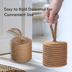 Rustic Jute Rope Door Stopper - Image 6