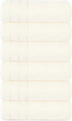 Tens Towels Pack of 6 Hand Towels, 100% Cotton, Lighter Weight, Quick to Dry - Image 8