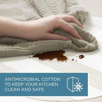 Town & Country Basics Basketweave Antimicrobial Terrycloth Kitchen Towel 4-Pack - Image 5