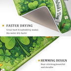 Happy St. Patrick's Day Dish Drying Mat 18 x 24 Inch - Image 3