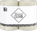 Fantasticlean Microfiber Cleaning Cloth Roll 2 Rolls 120 Pack, Tear Away by Fantasticlean