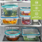 Snapware Plastic Total Solution 2-Pack Food Storage Containers Set, Leakproof & - Image 5