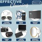 WESERWEF Design Microfiber Glasses Cleaning Cloth – Premium Cleaning Cloth - Image 4