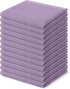Homaxy 100% Cotton Waffle Weave Kitchen Dish Cloths, Ultra Soft Absorbent Quick by Homaxy