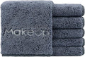 HOMEXCEL Makeup Remover Wash Cloth 6 Pack, Soft Quick Dry Facial Cleansing by HOMEXCEL