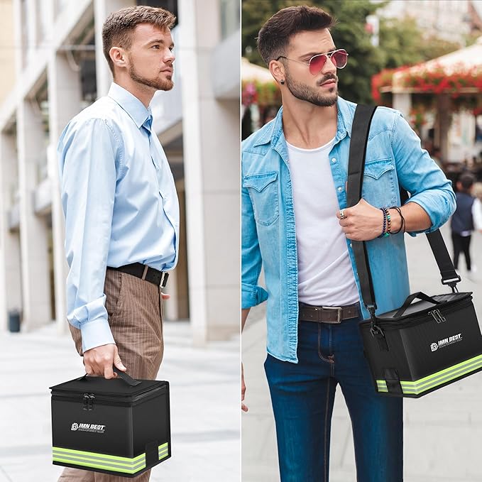 Lipo Safe Bag Fireproof, Explosion-proof Bag, Large Capacity, Fireproof Safe - Image 3