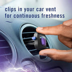 Febreze AUTO Air Freshener, Odor-Fighting Automotive Vent Clip, Midnight Storm - Image 6