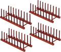 HBlife 4pcs Padauk Dish Drying Rack by HBlife