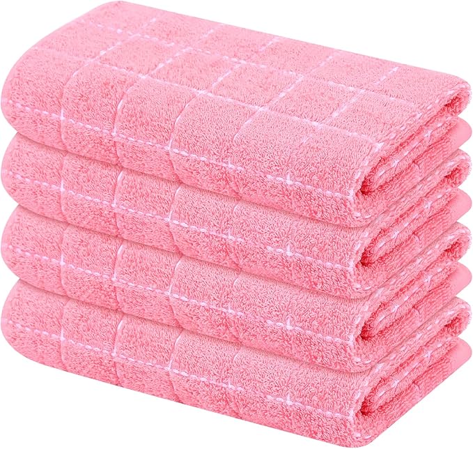 Mordimy 100% Cotton Terry Cloth Kitchen Towels, Super Soft and Absorbent Dish by Mordimy