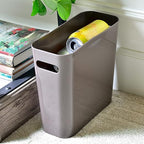 Youngever 1.5 Gallon Slim Trash Can, Plastic Garbage Container Bin, Small Trash - Image 4