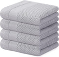 Homaxy 100% Cotton Waffle Weave Kitchen Towels, 13 x 28 Inches Super Absorbent by Homaxy
