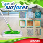VanDuck Reusable 100% Cotton Mop Pads Compatible - Image 7