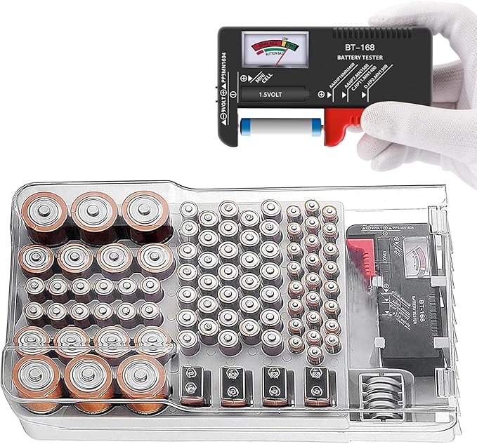 Battery Organizer Storage Case by Unknown