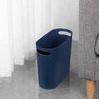 rejomiik Small Trash Can, 3.5 Gallon Slim Garbage Can Plastic Waste Basket - Image 4