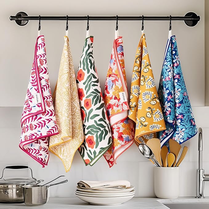 RECYCO Waffle Kitchen Towel Set of 2 - Image 9
