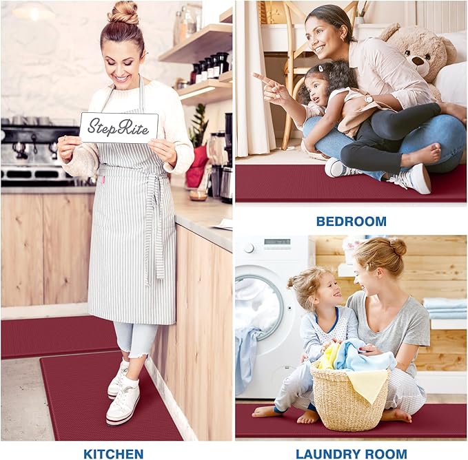 StepRite Kitchen Mats, Cushioned Anti Fatigue Kitchen Mats - Image 5