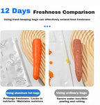 Reusable Aluminum Foil Sealable Storage Bags, 2026 New Resealable Stand Up - Image 5