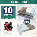 Vacuum Storage Bags, 10 Medium Space Saver Vacuum Seal Bags, Space Bags - Image 2