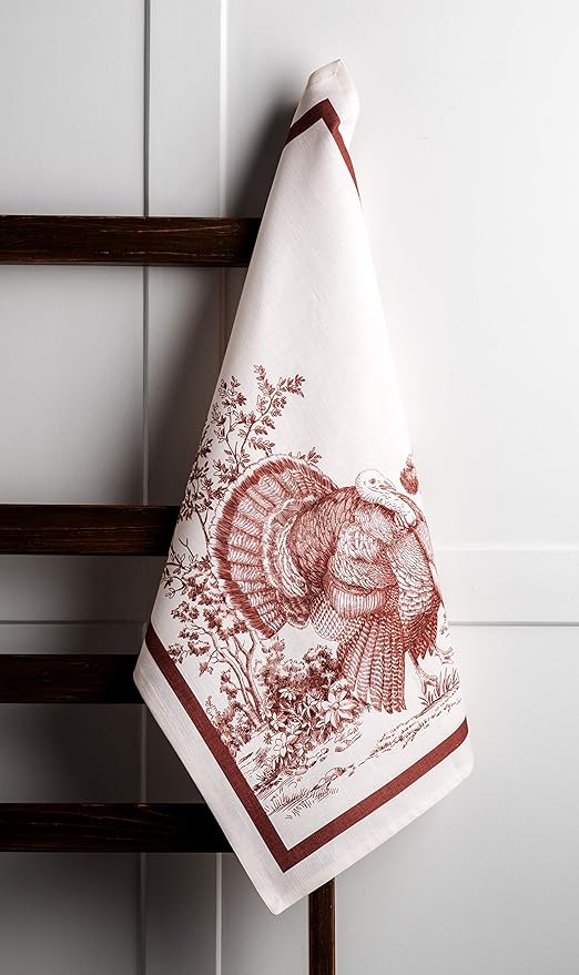 Maison d' Hermine Kitchen Towels Set of 3 100% Cotton 20" x 27.5" Reusable - Image 7