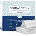 X-Large 100% Pure Cotton Face Towels – 50 Count Extra Large Disposable Wash by Dermacotton