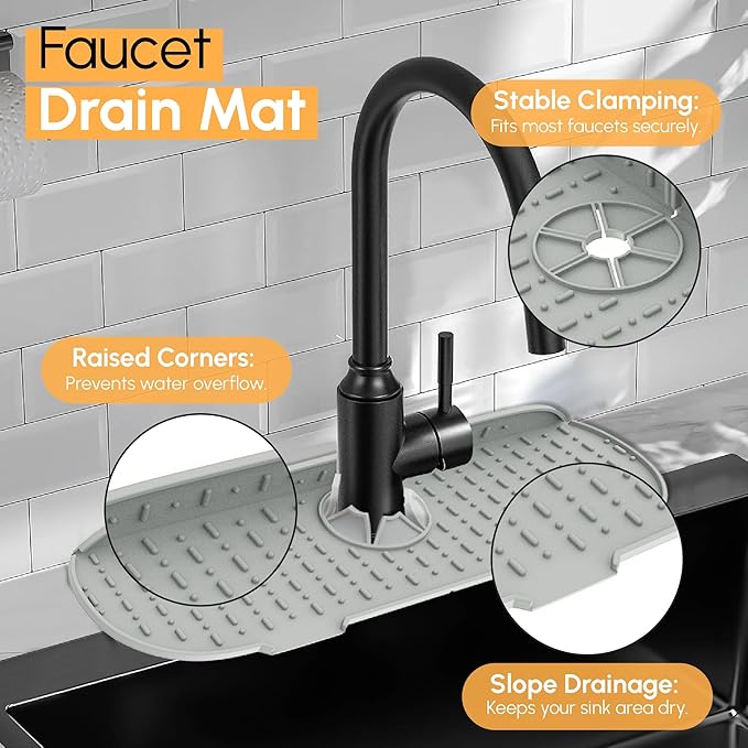 Silicone Splash Guard, Sink Protectors - Image 6