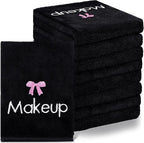 Shimeyao 20 Pack Makeup Towels Black Makeup Washcloths by Shimeyao