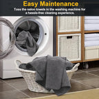 Salon Towels 24 Pack, Super Soft Microfiber Gym Towels, Highly Absorbent - Image 5