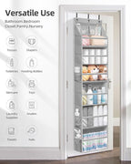 STORAGE MANIAC Over the Door Organizer Large Capacity Hanging Organizer - Image 5