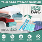 20 Pack Vacuum Storage Bags, Space Saver Bags, Vacuum Sealed Bags - Image 2