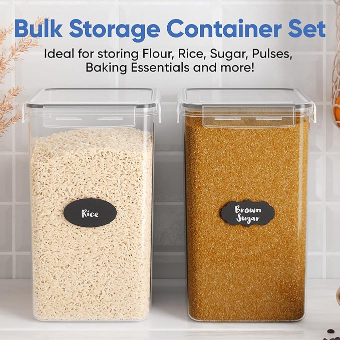 Chef's Path Extra Large Airtight Food Storage Containers - Image 8