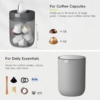EKO Fandy 0.58 Gal/2.2L Mini Trash Can - Image 3