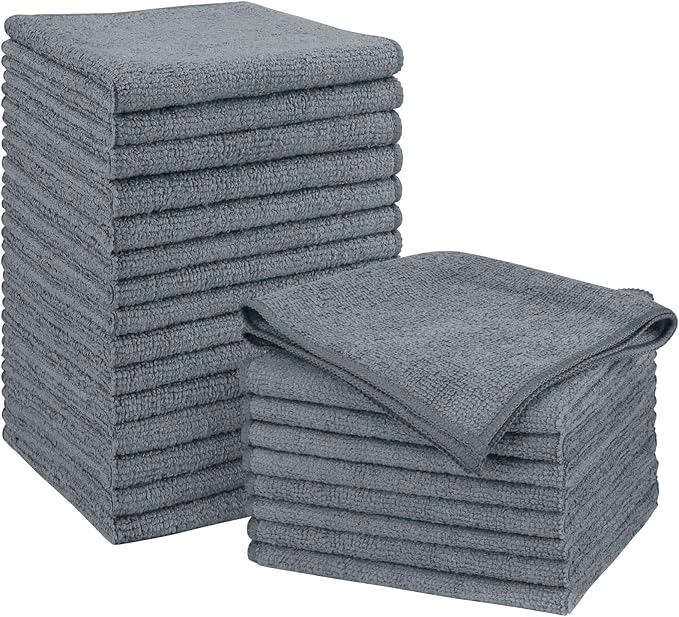 Orighty Grey Microfiber Cleaning Cloth, Microfiber Towels by AllRightinOrighty