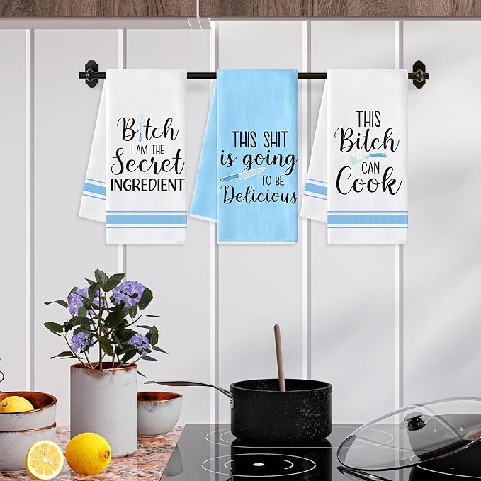 GROBRO7 Funny Sayings Hand Towel - Image 4