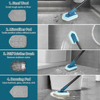 JEHONN Tub Tile Shower Scrubber Brush - Image 2