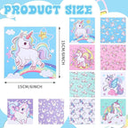 Sinmoe 20 Pcs Microfiber Cleaning Cloth Cute Unicorn Design Microfiber Soft - Image 2