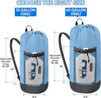 BALEINE 120L Laundry Bag Backpack, 900D Oxford Fabric Large Travel Laundry Bags - Image 2