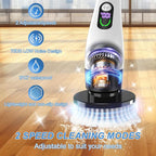 Electric Spin Scrubber with Power LCD Display, Cordless Bathroom Cleaning Brush - Image 8