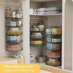 5 Tier Hanging Closet Organizer - Image 4