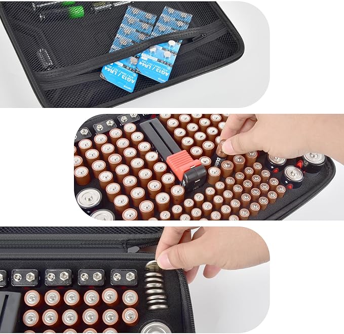 Battery Organizer Box Storage Case - Image 6