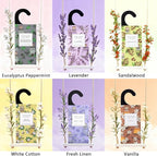 ROSE COTTAGE Large 12 Packs Cedar Wood Hanging Closet Deodorizer Air Freshener - Image 4